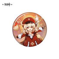 Lisenced Genshin Impact Genius Invokation TCG Tournament Series Tinplate Badge - 2.95 inches (75mm)