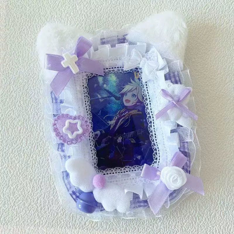 Original Lace / Cat Ears / Bow Card Holder