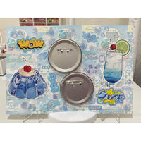 Dopamine Dessert Itabag Display Insert — Holds Two Badges Perfectly — Original Handmade Ita Board
