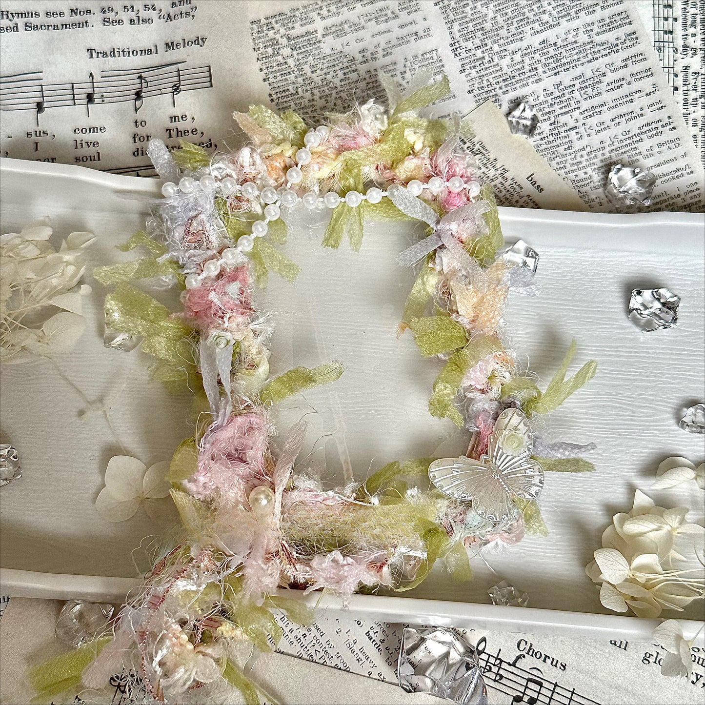 Garden Series Card Holder with Stand
