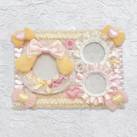Plushie Dream Itabag Display Insert - Holds 3 Badges Perfectly-Finished Ita Board Original Handmade
