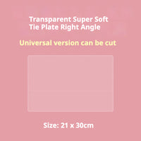 Customizable Transparent PVC Baseplate