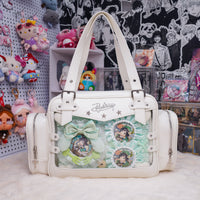 Venti’s Starlight Mint Ita Bag – Genshin Impact Custom Series, Large-Capacity Ita Bag with Side Pockets