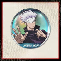 Licensed BOOMCOMIC Jujutsu Kaisen Holographic Badges-22.8inches（58mm） badges