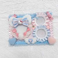 Plushie Dream Itabag Display Insert - Holds 3 Badges Perfectly-Finished Ita Board Original Handmade