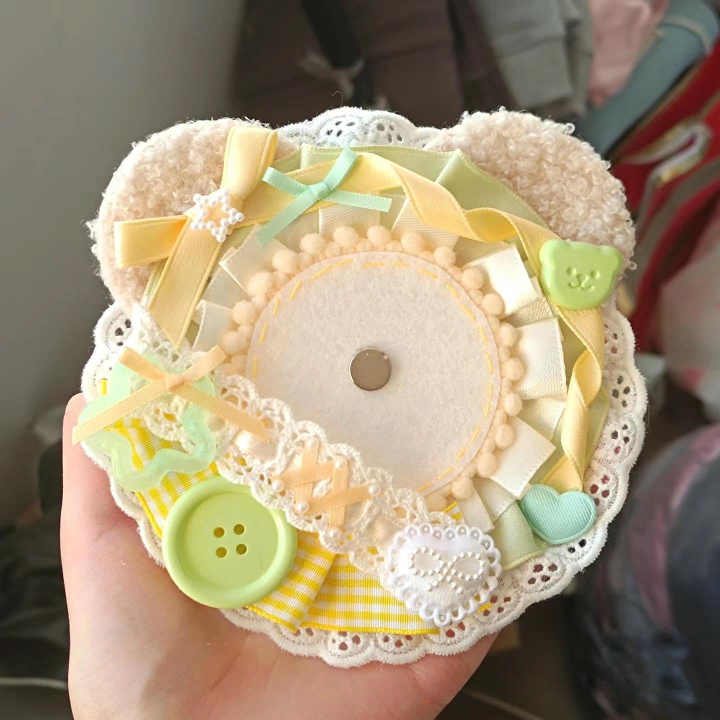 Handmade My Little Pony Badge Holder – Ita Bag Decoration Base for 2.28-2.95 inch (58mm-75mm) Badges