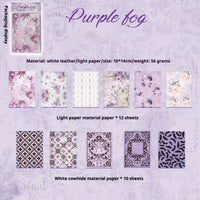 22 Sheets of Dream Wings Insert Board Background Paper - DIY Itabag Decoration Kit