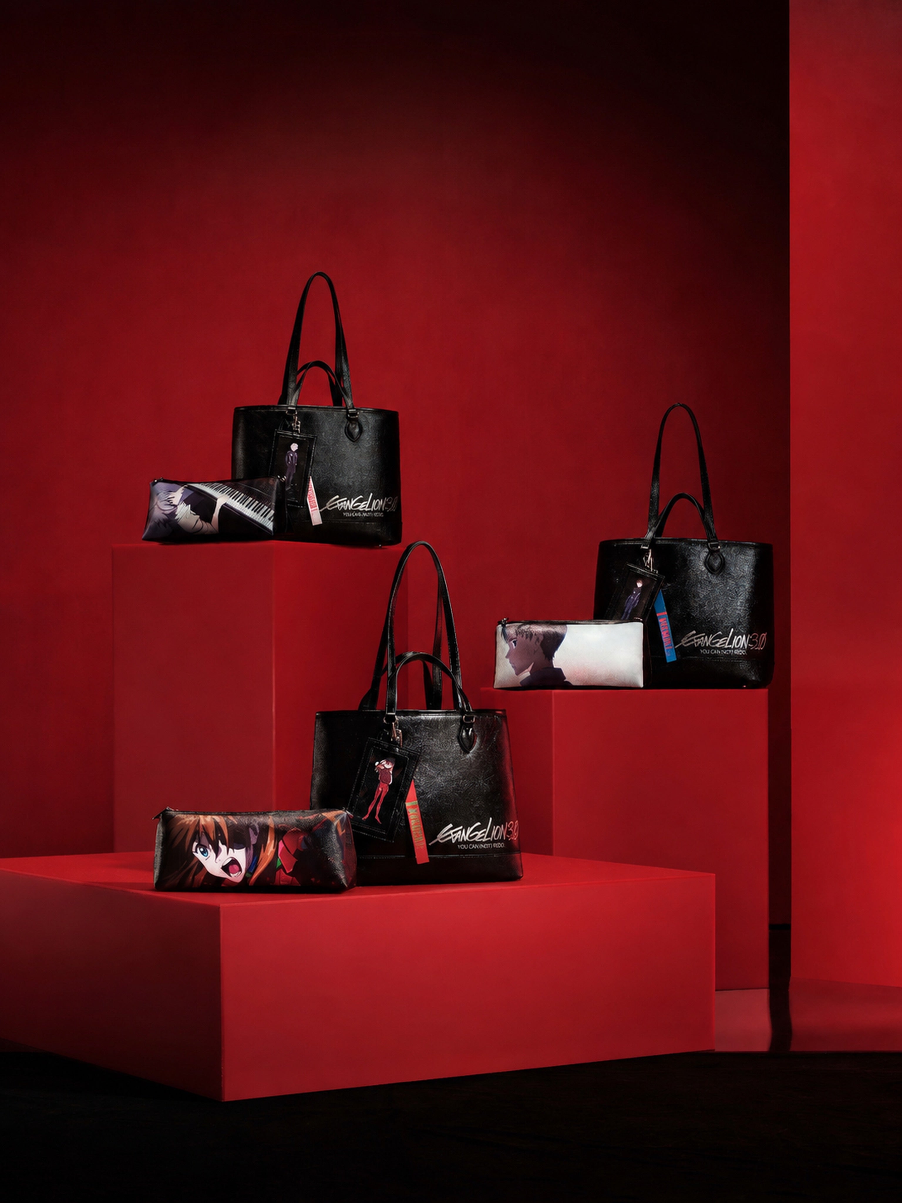 BerryQ x Neon Genesis Evangelion Large Tote Bag Set
